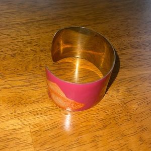 Unique pink fish bracelet